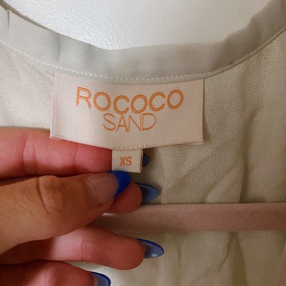 Rococo Sand Ombré Ruffled Dress - Picture 4 of 4